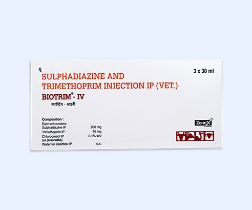 Biotrim DS Bolus & IV/IM Inj. - Zenex