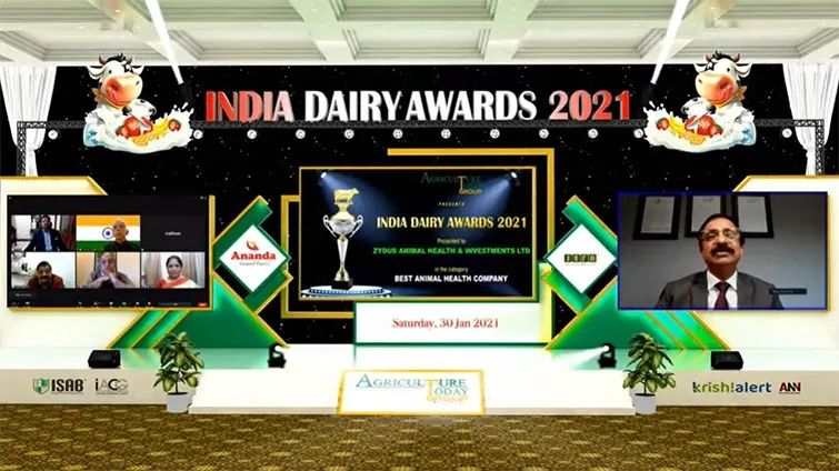 India Dairy Award 2021 – “The Best Animal Health Company”